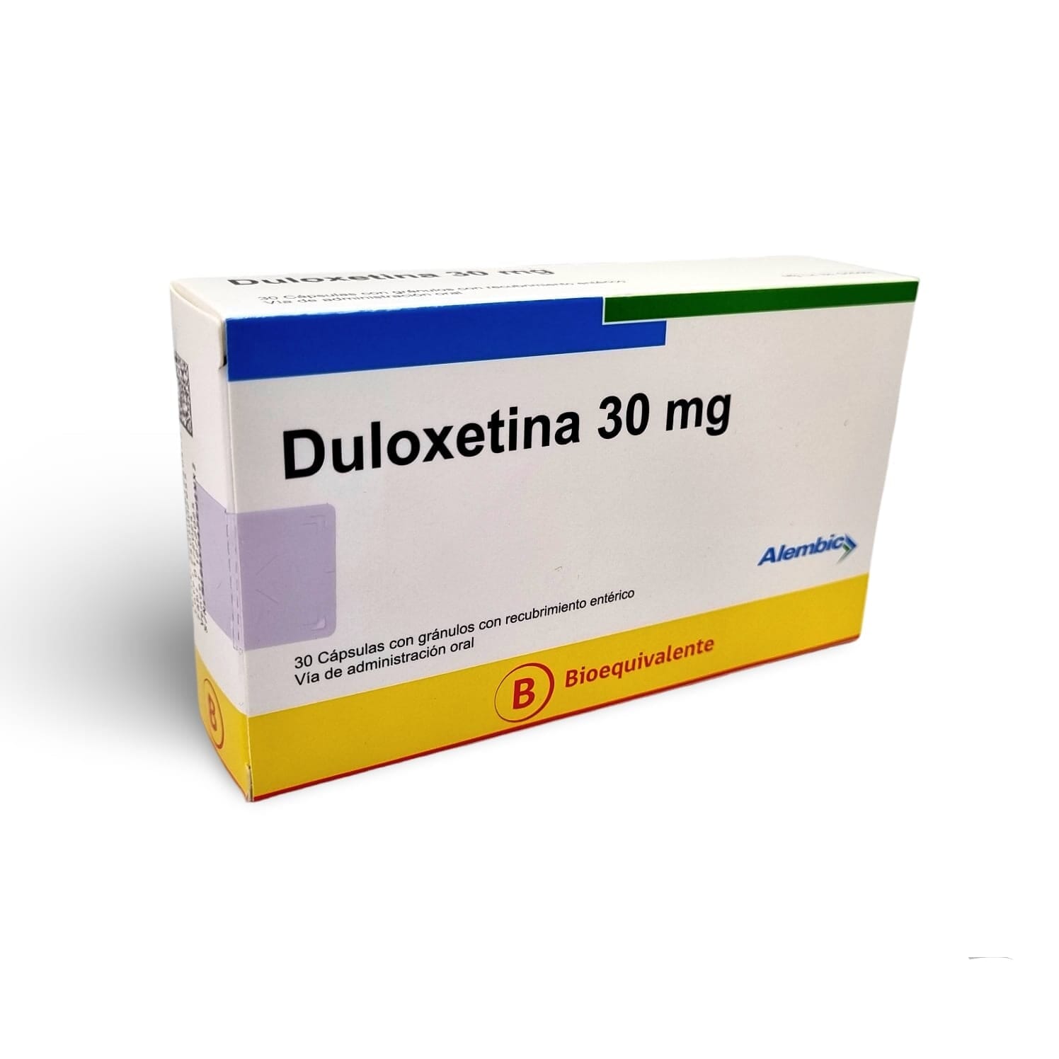 Duloxetina 30 mg x 30 cápsulas alembic
